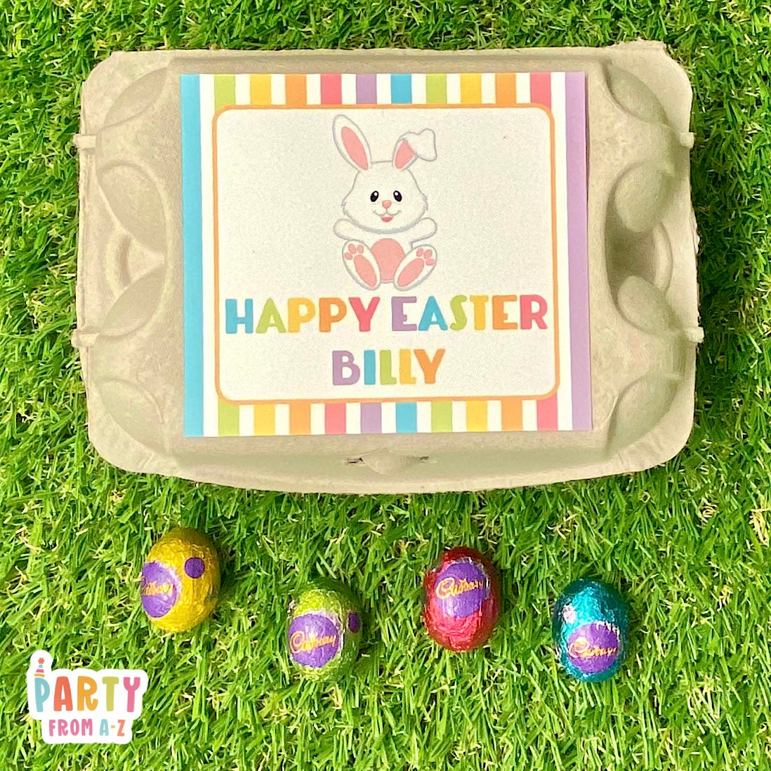 Personalised Easter Egg Cartons